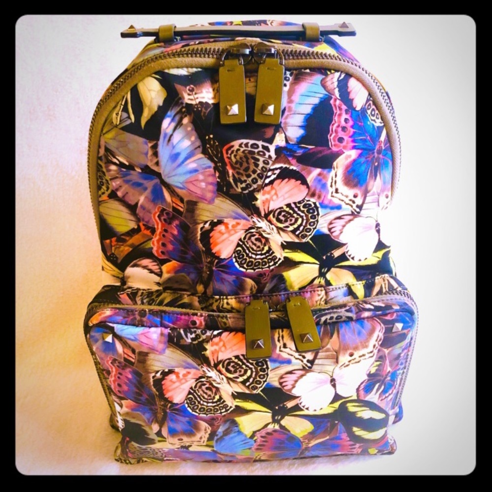 Valentino Camu Butterfly Backpack